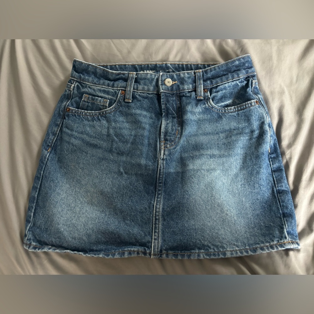 Denim Mini Skirt